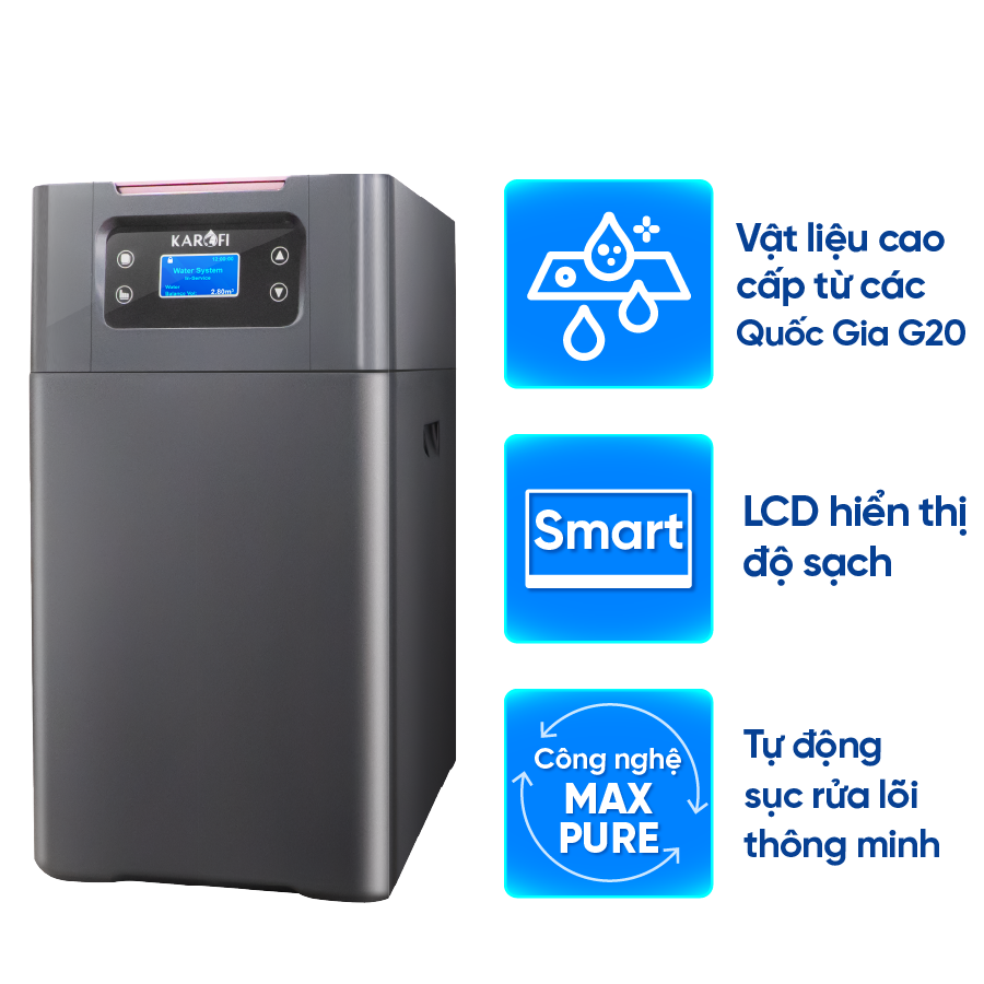 Lọc tổng trung tâm cao cấp Karofi KTF-P01 — Máy lọc nước INCAS